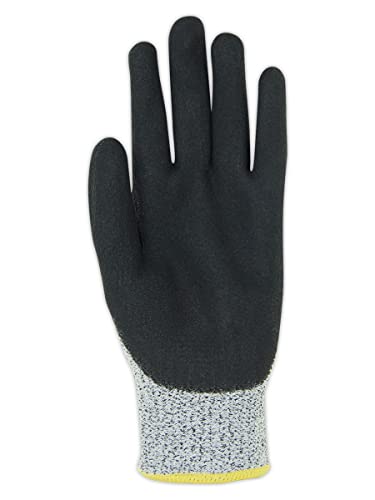 Работни ръкавици MAGID Enhanced Liquid-Grip Level A4, устойчиви на гумата, 12 PR, с нитриловым покритие пясъчен цвят