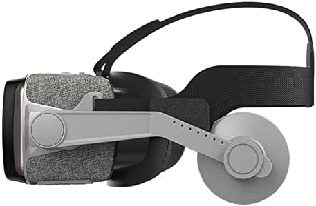 NUOPAIPLUS VR Слушалки, 3D Очила за Виртуална реалност Слушалки със Слушалки за смартфони с диагонал 4,7-6,0 см