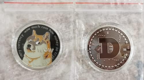 Възпоменателна Монета със Златно и Сребърно покритие Dogecoin Колекционерски Предмети Колекционерско издание