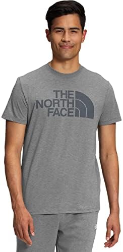 Мъжка тениска THE NORTH FACE с къс ръкав Half Dome Tri-Blend, TNF Mid Grey Хедър /TNF Mid Grey Хедър, Голям размер