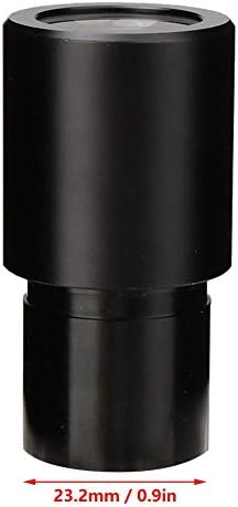 Окуляр, Лещи WF10X/18 мм Биологичен Микроскоп Широкоъгълен Окуляр Оптични Лещи със Скалата за Биологични микроскопи