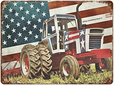 Ретро Американски Фермер Трактор Лидице Знак Метален Знак Желязна Декоративна Живопис Стенни Знак Плакат Стенен