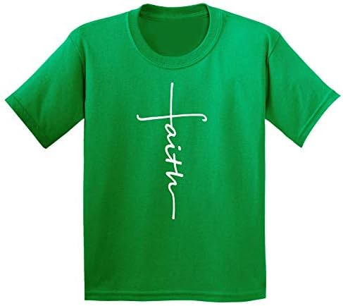 Младежки Детска тениска Faith Cross XS (4-6) S (6-8) M (10-12) L (14-16)