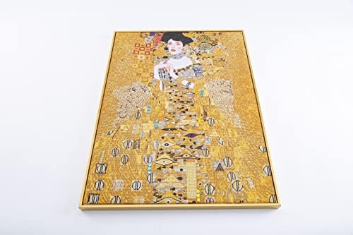 БРИЛЯНТ ТОЧКАТА на Жената в Златния Комплект за рисуване с диаманти 35,8 х 26,4