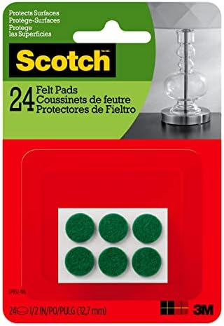 Пухкава подложки Scotch SP852-NA, 0,5 инча, Зелени, 24 точка