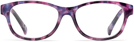 Дамски слънчеви очила Linda Sofia Vergara x Foster Grant с многофокусным синя светлина, квадратни, лилаво Деми, 2,5