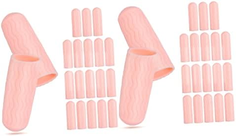 Healeved Мъжки ръкавици Glives 20 двойки, Шапка, Осовите капачки за спусковых куки, Капачки за отпечатъци, Защита от