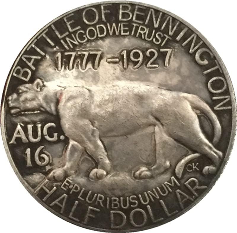 1927 Американски Възпоменателни монети Монета с Медна сребърно покритие Старинни Сребърни Монети от Чужди Възпоменателни монети,
