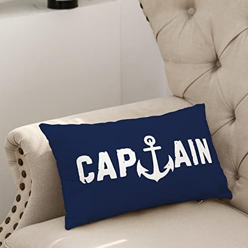 Mingnei Капитан на Лодка Cruise Дрехи, Наметала Калъфки Разтегателен Домашни Лодки Калъфка за възглавница, Морска