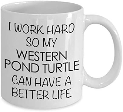 Аксесоари за западна езерни костенурки Аз Усърдно Тружусь, за да ми Езерни Костенурки Е най-добрата на живота на Керамичните