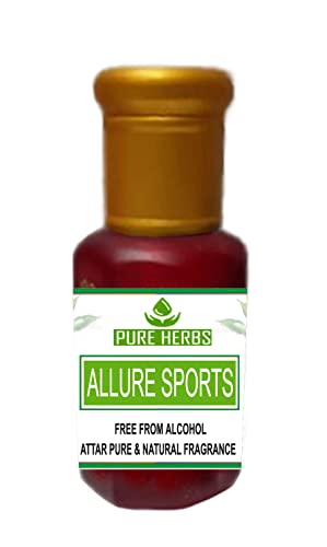 Спортен Аромат Pure Herbs ALLURE Без Алкохол За мъже, Подходящ за специални случаи, партита и ежедневна употреба