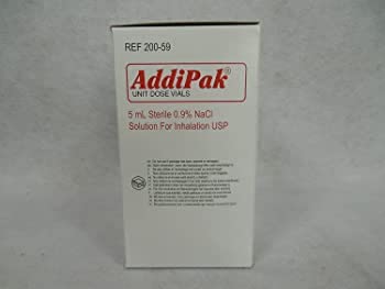 100/BX Стерилен физиологичен разтвор Addipak 0,9% 5 мл Модел 200-59