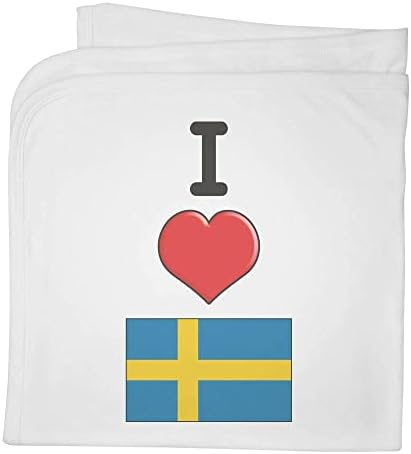 Детско Памучно одеало /Шал Azeeda I Love Sweden (BY00025578)