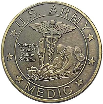 Сувенирни Монети Медицинския департамент на армията на САЩ, Спасающая живота колеги войници, Възпоменателна Монета,
