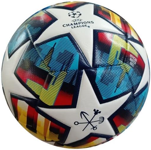 Футболна топка за шампионската Лига Tych3L 2021, Размер футболни фенове 5 (CL-1)