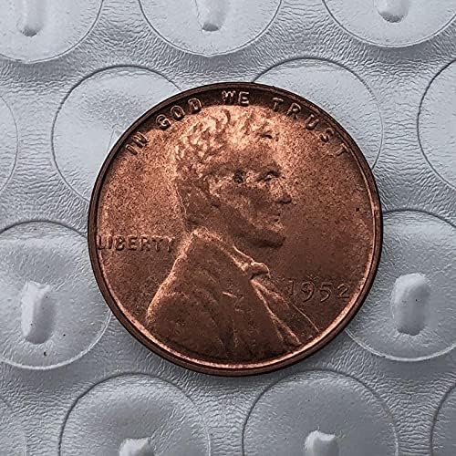 1952 Криптовалюта Криптовалюта Любима Монета Реплика Възпоменателни Монети Американската Стара Монета, Позлатена Са Подбрани