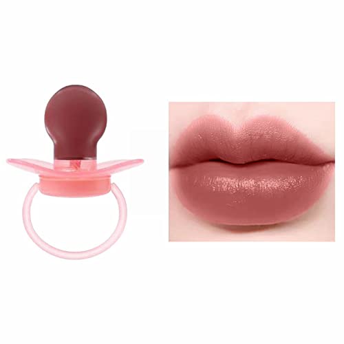 Xiahium Прозрачни Блески за устни за момичета Dudu Milk Lip Glaze Сладък Цвят на устните Лек и Устойчив Грим Не Избледнява