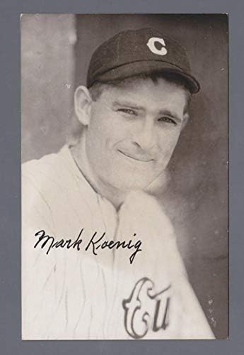 Пощенска картичка с автограф на Марк Кенига с Голограммой B & E - MLB Cut Signatures