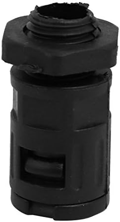 Aexit 8 Бр. Скоростна кутия с Диаметър 10,5 mm С резби M12x1,5 мм, Пластмасов Кабелен вход От защитата от пръски Черен
