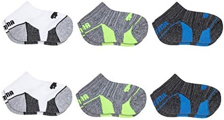 Чорапи PUMA Baby 6 опаковки без показване, Сиво-зелени, 2-4 години