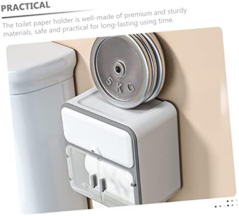 Cabilock Държач за Тоалетна хартия с чекмедже Титуляр за Тоалетни Кърпички Органайзер За Съхранение на Хартиени Кърпи