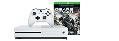 Конзола Xbox One S обем 1 TB - Gears of War 4 Edition + Допълнителен комплект контролери