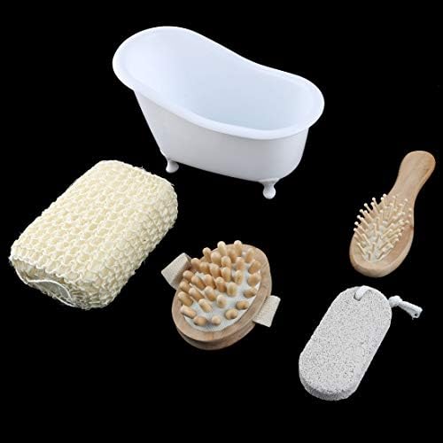 Ruilogod Инструмент за почистване на душ в Банята, Пластове Чистач, Набор от четки за баня, Различни цветове (id: 6d9 a37 c68
