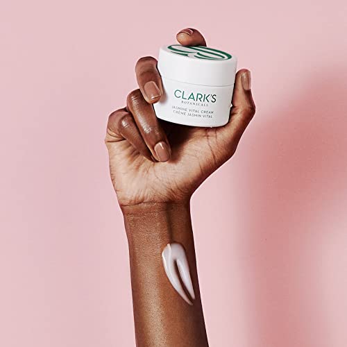 Clark's Растителни Жасмин Vital Healing Cream: Крем за лице за изглаждане и съживяване на напрегната кожа с ниацинамидом,