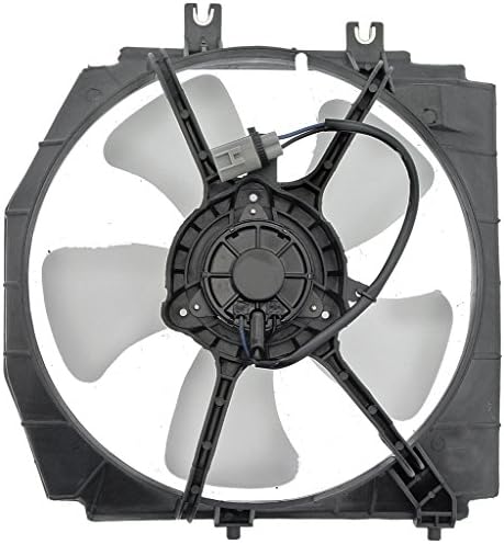 Вентилатор за охлаждане на двигателя Dorman 620-759 в събирането е Съвместим с Някои модели на Mazda