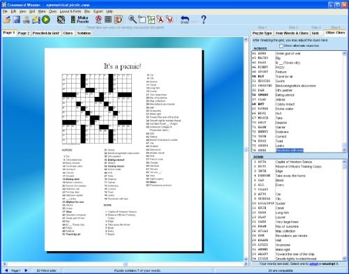 Crossword Тъкач, софтуер за създаване на кръстословици за Windows-Образователна цена