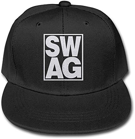 Бейзболна шапка с Плоска периферия Niceoodbaby Swag Смешни думи за деца