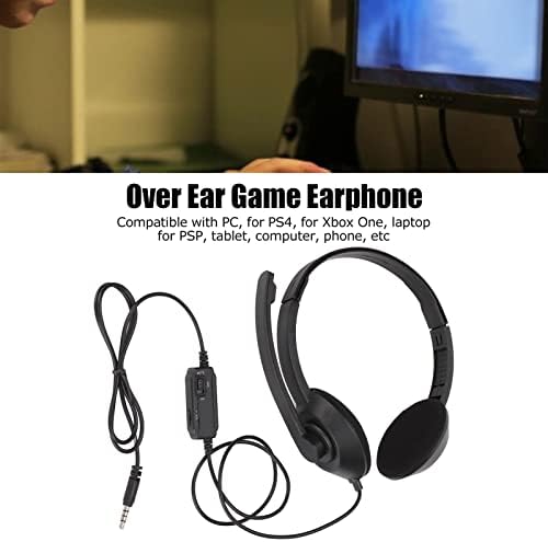 Стерео слушалки за игри на Xbox One, Режийни Слушалки и микрофон с Шумопотискане, Регулиране на силата на звука, Драйвер 40
