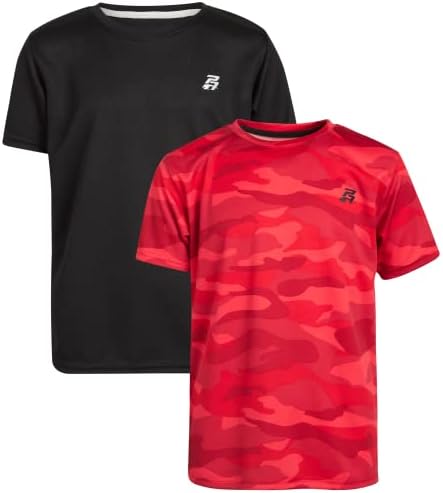 Спортна тениска за момчета Pro Athlete – 2 опаковки спортна тениска Active Performance Dry-Fit (8-16)