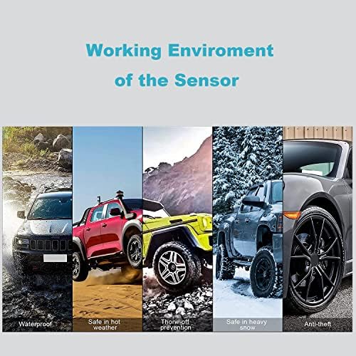 Ensun 42607-08010 Сензор, система за контрол на налягането в гумите (TPMS) 315 Mhz (комплект от 4-те) - Предварително