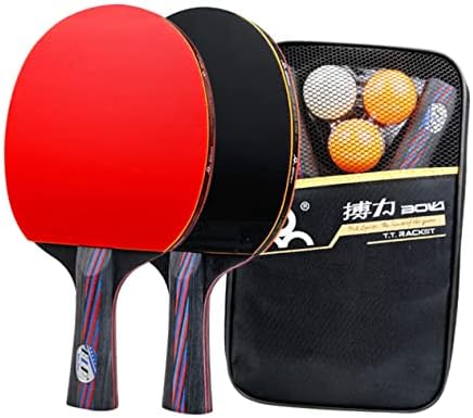 CLISPEED 1 комплект Комплект за тенис на маса тенис на маса на открито на открито, определени 4-звезден професионално