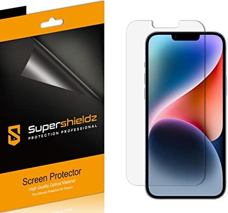 (6 опаковки) Защитно фолио Supershieldz anti-glare (матов), предназначена за iPhone 14 Plus / iPhone 13 Pro Max (6,7 инча)