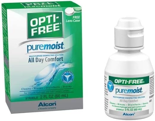Универсален Дезинфекционен разтвор Puremoist без съдържание на очни лекари - 2 грама, опаковка от 3