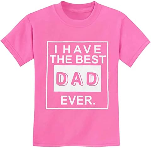 Подаръци за Чува Ден на Бащата, Риза за Малки Момчета и Момичета, имам Най-Добрия баща На света, Детски Тениски