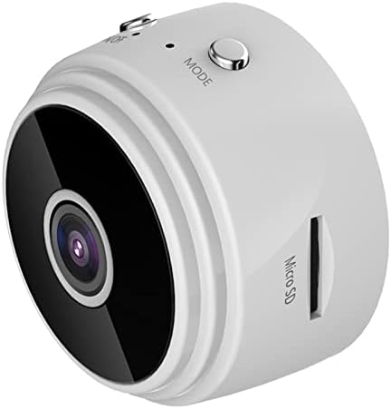 Камера Zopsc 1080P, Инфрачервена Камера за Нощно Виждане с широк зрителен ъгъл 150 °, Безжична WiFi Камера Дома