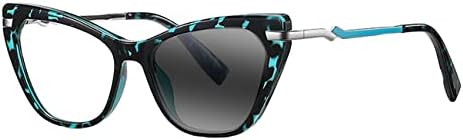 SightPerk Бифокални Дамски Очила Котешко око, Фотохромичните Лещи Със защита От ултравиолетови лъчи, Очила