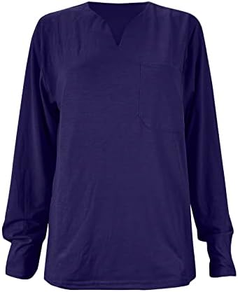 Мъжки ризи Henley с V-образно деколте, дълъг ръкав, Пролетно Облегающая бизнес Ежедневни тениска, Потник без яка