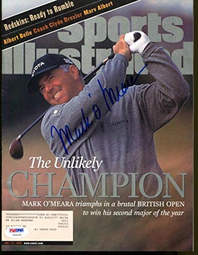 Марк О 'Мира Подписа за Спортс илюстрейтид Golf PSA с автограф /DNA U56181 - Списания по голф с автограф