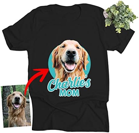Pawarts Custom Dog Shirt Ризи за Майките Кучета за Жени - по Поръчка на Тениски С Графични Надписи Mothers Day Dog Mom