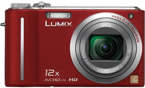 10-мегапикселов цифров фотоапарат Panasonic Lumix DMC-ZS3 с 12-кратно Широкоъгълен МЕГА-Оптично увеличение, стабилизированным