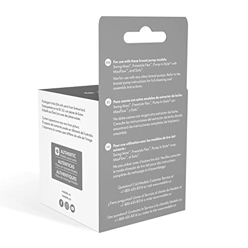 Смяна на мембраната на Medela PersonalFit Flex, 2 опаковки, Съвместими с молокоотсосами Style MaxFlow, Люлка
