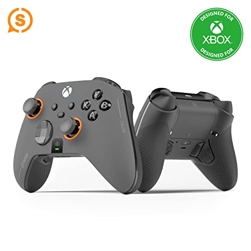 Безжичен контролер на производителността на SCUF Instinct Pro Series за Xbox X | S, Xbox One, персонални КОМПЮТРИ и мобилни устройства - Син