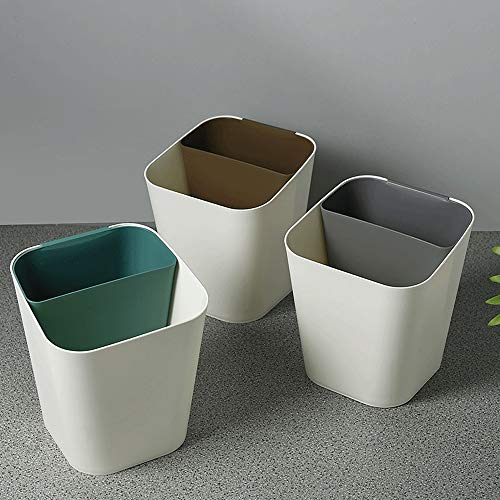 ALLMRO Малко кофата за Битови кофа за Боклук-Кухненски Шкафове Правоъгълна Пластмасова Кофа за съхранение на отпадъци