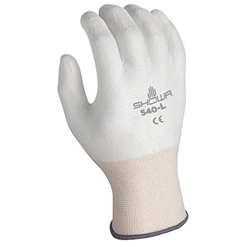 Ръкавица с антиоксидантна полиуретанова боя с покритие за дланите на SHOWA 540, облицовки от изкуствени влакна, за HPPE 13-ти