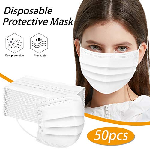 Маска Whitespring за еднократна употреба спортна маска за еднократна употреба на маски за лице, направено в САЩ