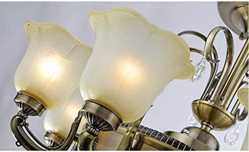 Вентилатор на тавана NEOCHY с Подсветка, Стъклен Вентилатор на Тавана Стаен Вентилатор Лампа на Тавана Вентилатор